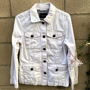Banana Republic Modern Fit Jacket Petite Size S 100% Cotton